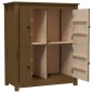 vidaXL Aparador de madera maciza de pino marrón miel 83x41,5x100 cm vidaXL Aparador de madera maciza de pino marrón miel 83x41,5x100 cm