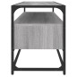 vidaXL Mueble de TV madera contrachapada gris Sonoma 100x35x45 cm