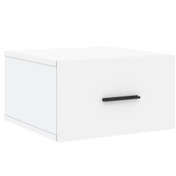 vidaXL Mesita de noche de pared blanco 35x35x20 cm