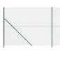 vidaXL Cerca de alambre con brida verde 1,8x10 m vidaXL Cerca de alambre con brida verde 1,8x10 m