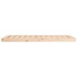 vidaXL Estructura de cama madera maciza de pino 90x200 cm