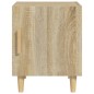 vidaXL Mesitas de noche 2 uds madera contrachapada color roble Sonoma vidaXL Mesitas de noche 2 uds madera contrachapada color roble Sonoma