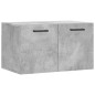 vidaXL Armario de pared madera ingeniería gris hormigón 60x36,5x35 cm vidaXL Armario de pared madera ingeniería gris hormigón 60x36,5x35 cm