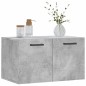 vidaXL Armario de pared madera ingeniería gris hormigón 60x36,5x35 cm vidaXL Armario de pared madera ingeniería gris hormigón 60x36,5x35 cm