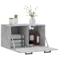 vidaXL Armario de pared madera ingeniería gris hormigón 60x36,5x35 cm vidaXL Armario de pared madera ingeniería gris hormigón 60x36,5x35 cm