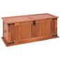 vidaXL Baúl de almacenamiento 3 piezas de madera maciza de acacia vidaXL Baúl de almacenamiento 3 piezas de madera maciza de acacia