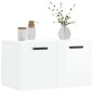 vidaXL Armario pared madera contrachapada blanco brillo 60x36,5x35 cm vidaXL Armario pared madera contrachapada blanco brillo 60x36,5x35 cm
