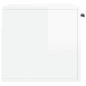 vidaXL Armario pared madera contrachapada blanco brillo 60x36,5x35 cm vidaXL Armario pared madera contrachapada blanco brillo 60x36,5x35 cm
