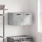 vidaXL Armario de pared madera ingeniería gris hormigón 60x36,5x35 cm vidaXL Armario de pared madera ingeniería gris hormigón 60x36,5x35 cm