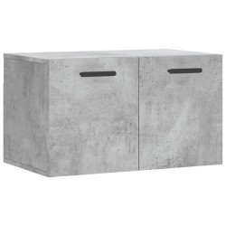 vidaXL Armario de pared madera ingeniería gris hormigón 60x36,5x35 cm