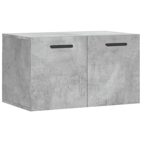 vidaXL Armario de pared madera ingeniería gris hormigón 60x36,5x35 cm