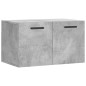 vidaXL Armario de pared madera ingeniería gris hormigón 60x36,5x35 cm vidaXL Armario de pared madera ingeniería gris hormigón 60x36,5x35 cm