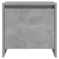 vidaXL Mesita de noche madera ingeniería gris hormigón 45x34x44,5 cm vidaXL Mesita de noche madera ingeniería gris hormigón 45x34x44,5 cm