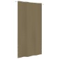vidaXL Toldo pantalla para balcón de tela oxford gris taupe 140x240 cm