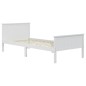 vidaXL Estructura de cama madera maciza de pino 100x200 cm vidaXL Estructura de cama madera maciza de pino 100x200 cm