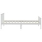 vidaXL Estructura de cama madera maciza de pino 100x200 cm vidaXL Estructura de cama madera maciza de pino 100x200 cm