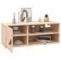 vidaXL Armarios de pared 2 uds madera maciza de pino 80x30x30 cm vidaXL Armarios de pared 2 uds madera maciza de pino 80x30x30 cm