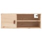 vidaXL Armarios de pared 2 uds madera maciza de pino 80x30x30 cm vidaXL Armarios de pared 2 uds madera maciza de pino 80x30x30 cm