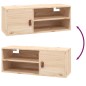 vidaXL Armarios de pared 2 uds madera maciza de pino 80x30x30 cm vidaXL Armarios de pared 2 uds madera maciza de pino 80x30x30 cm