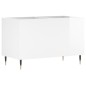 vidaXL Mueble discos madera contrachapada blanco brillo 74,5x38x48 cm vidaXL Mueble discos madera contrachapada blanco brillo 74,5x38x48 cm