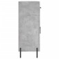 vidaXL Aparador de madera de ingeniería gris hormigón 69,5x34x90 cm vidaXL Aparador de madera de ingeniería gris hormigón 69,5x34x90 cm