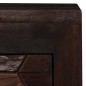 vidaXL Mesita de noche de madera maciza reciclada 40x30x50 cm