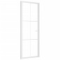 vidaXL Puerta interior vidrio EGS y aluminio blanco 76x201,5 cm vidaXL Puerta interior vidrio EGS y aluminio blanco 76x201,5 cm