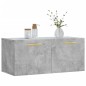 vidaXL Armario de pared madera ingeniería gris hormigón 80x36,5x35 cm vidaXL Armario de pared madera ingeniería gris hormigón 80x36,5x35 cm