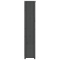 vidaXL Estantería madera maciza de pino gris 80x35x183 cm vidaXL Estantería madera maciza de pino gris 80x35x183 cm