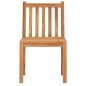 vidaXL Conjunto de comedor de jardín 3 piezas madera maciza de teca vidaXL Conjunto de comedor de jardín 3 piezas madera maciza de teca