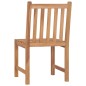 vidaXL Conjunto de comedor de jardín 3 piezas madera maciza de teca vidaXL Conjunto de comedor de jardín 3 piezas madera maciza de teca