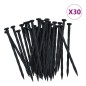 vidaXL Borde de césped flexible con 30 estacas 10 m 5 cm vidaXL Borde de césped flexible con 30 estacas 10 m 5 cm