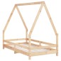 vidaXL Estructura de cama para niños madera maciza de pino 80x160 cm vidaXL Estructura de cama para niños madera maciza de pino 80x160 cm