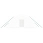 vidaXL Invernadero con estructura de acero blanco 12 m² 6x2x2,85 m vidaXL Invernadero con estructura de acero blanco 12 m² 6x2x2,85 m