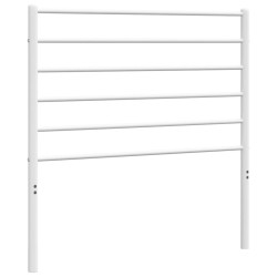 vidaXL Cabecero de metal blanco 100 cm