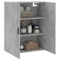 vidaXL Armario de pared gris hormigón 69,5x34x90 cm vidaXL Armario de pared gris hormigón 69,5x34x90 cm