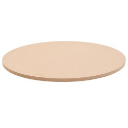 vidaXL Tablero de mesa redondo MDF 700x18 mm