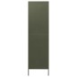 vidaXL Armario de acero verde oliva 90x50x180 cm vidaXL Armario de acero verde oliva 90x50x180 cm