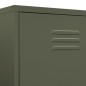 vidaXL Armario de acero verde oliva 90x50x180 cm vidaXL Armario de acero verde oliva 90x50x180 cm