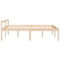 vidaXL Cama para personas mayores madera maciza de pino 140x190 cm vidaXL Cama para personas mayores madera maciza de pino 140x190 cm