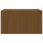 vidaXL Soporte de monitor madera maciza pino marrón miel 50x27x15 cm vidaXL Soporte de monitor madera maciza pino marrón miel 50x27x15 cm