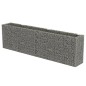vidaXL Arriate de gaviones de acero 360x50x100 cm vidaXL Arriate de gaviones de acero 360x50x100 cm