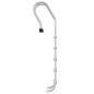 vidaXL Escalera para piscina acero inoxidable 304 54x38x211 cm vidaXL Escalera para piscina acero inoxidable 304 54x38x211 cm