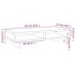vidaXL Soporte para monitor madera maciza pino marrón miel 60x27x14 cm vidaXL Soporte para monitor madera maciza pino marrón miel 60x27x14 cm