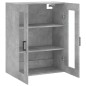 vidaXL Armario de pared gris hormigón 69,5x34x90 cm vidaXL Armario de pared gris hormigón 69,5x34x90 cm