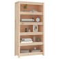 vidaXL Estantería madera maciza de pino 80x35x154 cm vidaXL Estantería madera maciza de pino 80x35x154 cm
