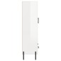 vidaXL Aparador alto madera de ingeniería blanco brillo 69,5x31x115 cm vidaXL Aparador alto madera de ingeniería blanco brillo 69,5x31x115 cm