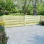 vidaXL Puertas valla 2 uds madera pino impregnada 150x75 cm verde vidaXL Puertas valla 2 uds madera pino impregnada 150x75 cm verde