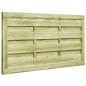 vidaXL Puertas valla 2 uds madera pino impregnada 150x75 cm verde vidaXL Puertas valla 2 uds madera pino impregnada 150x75 cm verde
