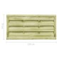 vidaXL Puertas valla 2 uds madera pino impregnada 150x75 cm verde vidaXL Puertas valla 2 uds madera pino impregnada 150x75 cm verde